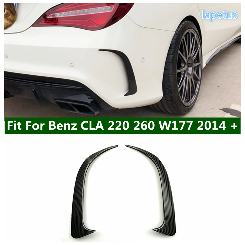 

Rear Bumper Lip Splitter Spoiler Air Vent Outlet Panel Cover Trim Fit For Mercedes-Benz CLA 220 260 W177 2014 - 2019 Accessories