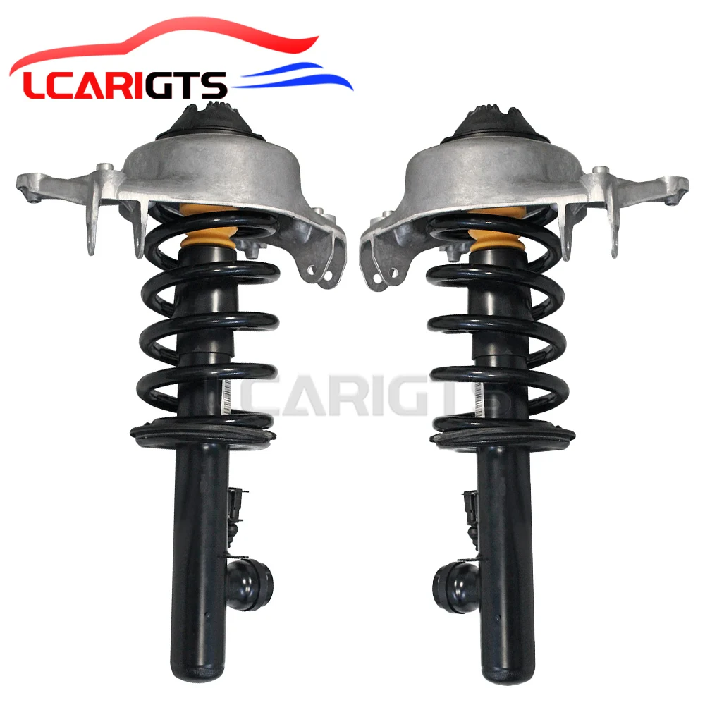 

Pair Front Shock Absorber, For Audi Q5 8R 2008-2017, Air Suspension Coil Spring Shock Assembly w/EDC, 8R0413030L, 8R0413029J