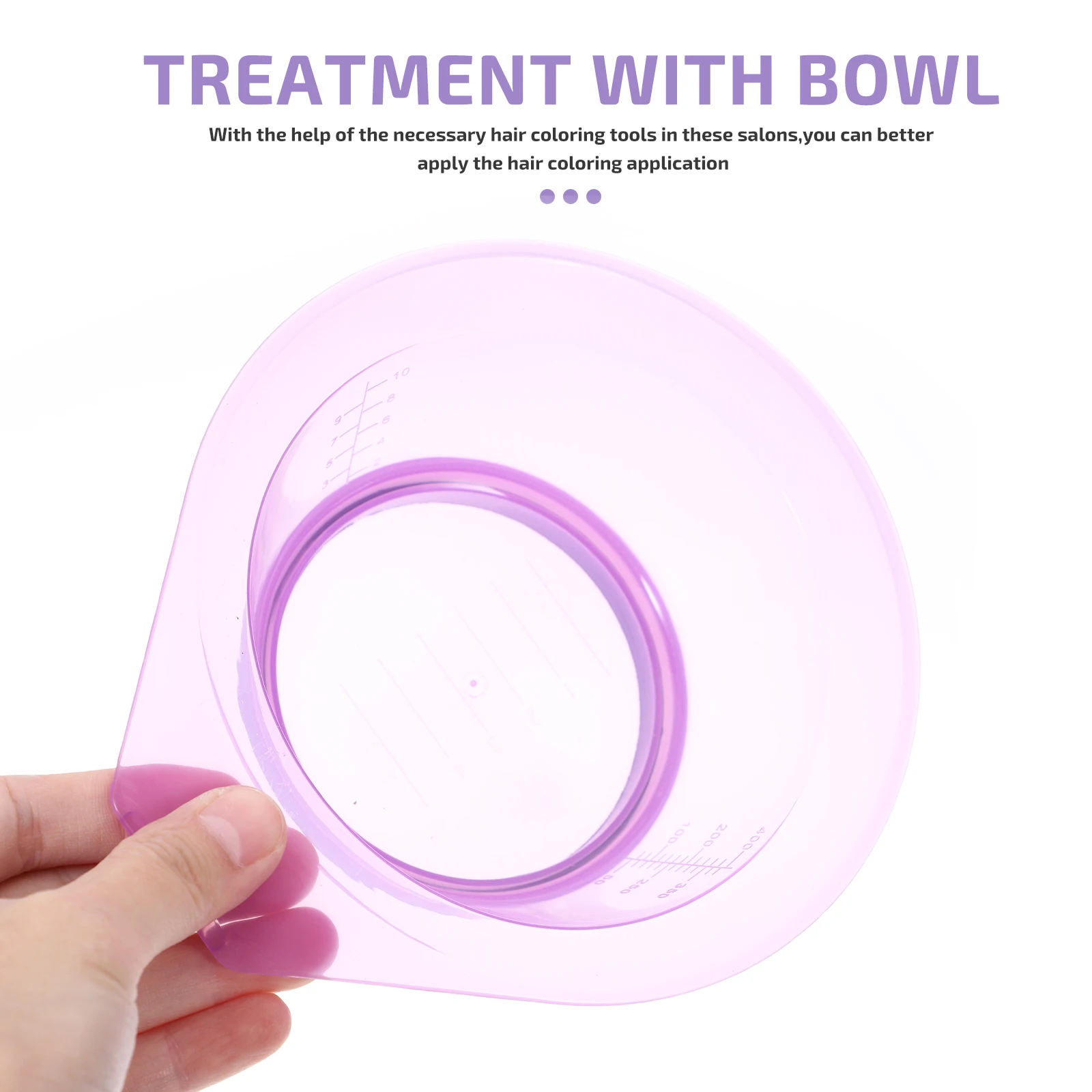 

2 Pcs Hair Dye Bowl Tool Colour Tint Bowls Salon Color Mixing Hairdressing Coloring