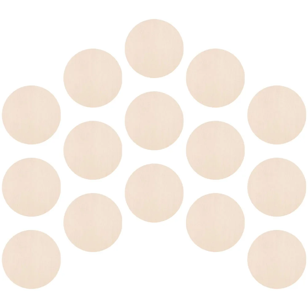 

15Pcs Round Wooden Discs Poplar Material Smooth Surface Thick DIY Wood Cutouts Blank Wooden Slices for Crafts Decorations