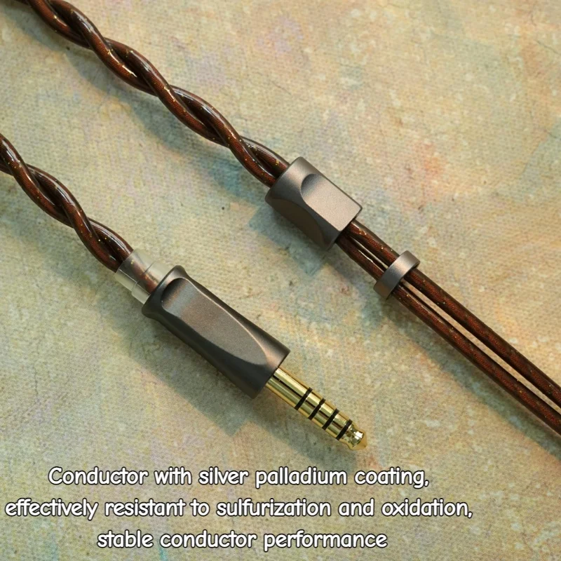 Nici HiFi‑44 Litz IEM Upgrade Cable with 0.78 2‑Pin/IE900/Dual3.5 to 3.5mm/4.4mm Connectors for Delci Explorer DaVinci Himalaya image 5