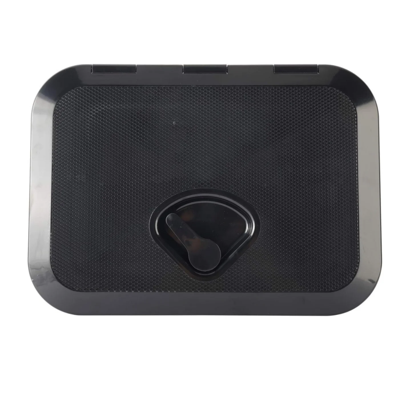 

New 14.7x10.6in Plastic Boat Deck Access Hatch Lid White/Black RV/Marine Caravan Inspection Cover Deck Plate Hatch