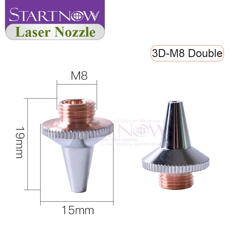 Raytools Original Laser Nozzles Single Double Layers D32mm Laser Cutting Copper Nozzle For BT240 BM109 Fiber Head Spare Parts