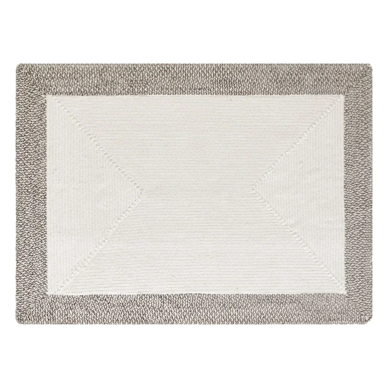 Premium solid color living room sofa coffee table blanket, bedroom no glue mattress bedside blanket