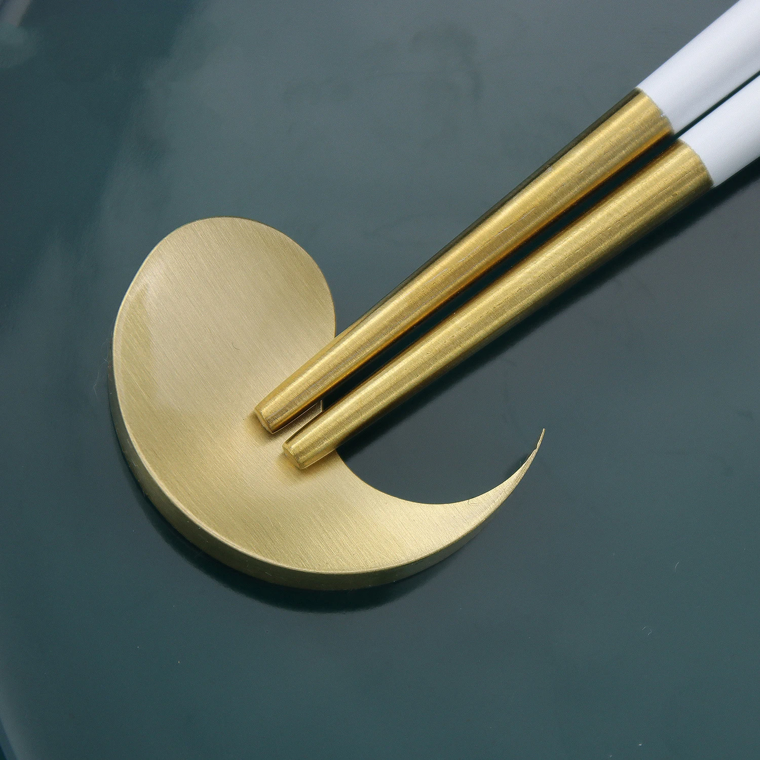 Brass Chopstick Holder Table Decor