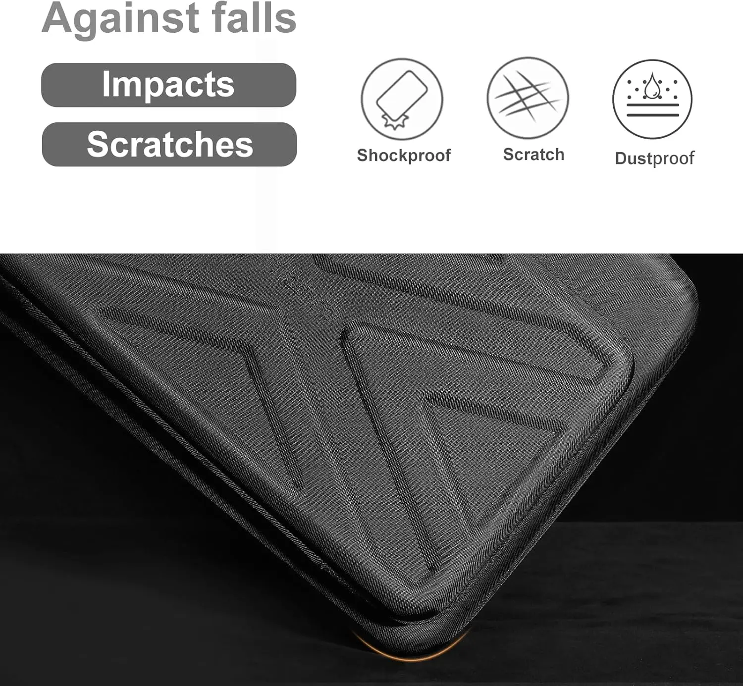 Hard Shell Laptop Sleeve 13 14 15 16 17 inch voor Macbook Air Pro M1 M2 M3 Asus HP Dell Notebook Aktetas Handtas voor Mannen Vrouwen