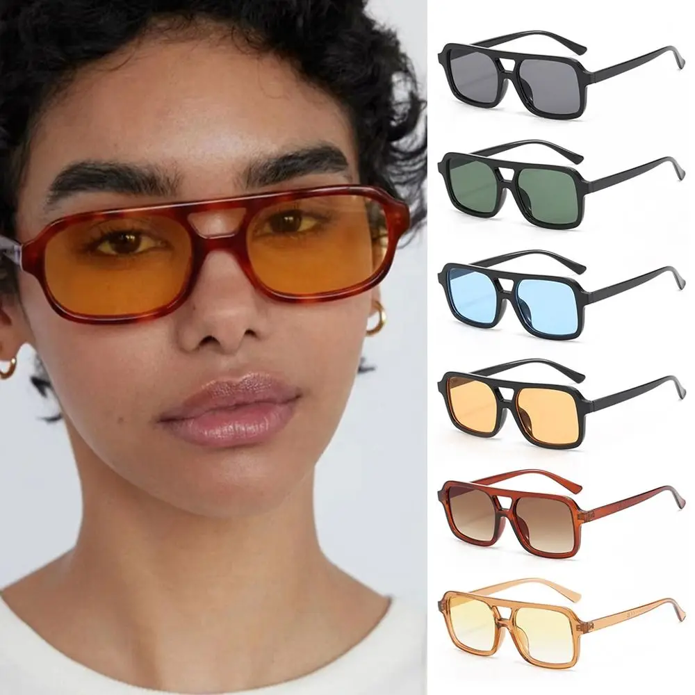 موضة أنيقة ريترو ليوبارد النظارات الشمسية UV400 العصرية المرأة النظارات في الهواء الطلق الترفيه الرجال مربع نظارات شمسية للنساء والرجال