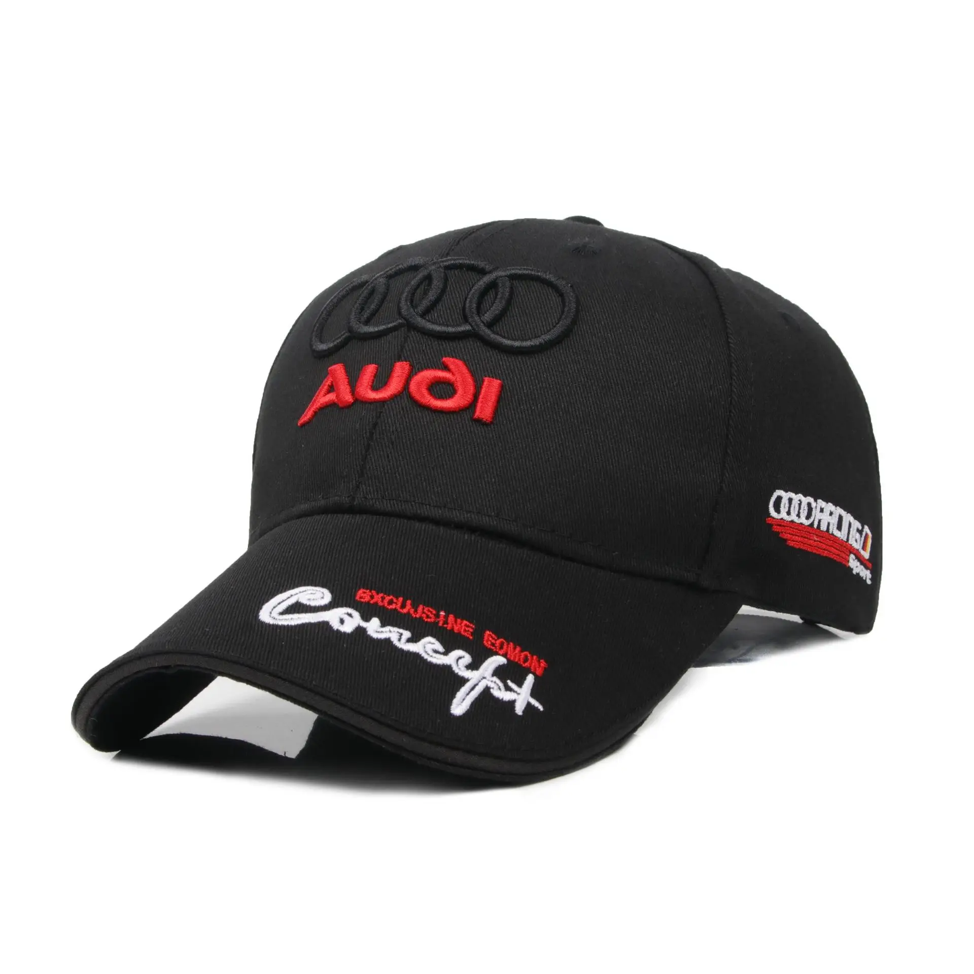 

Audi cotton baseball cap 4S store sales promotion gift cap embroidered Korean version Audi duckbill cap outdoor sun hat