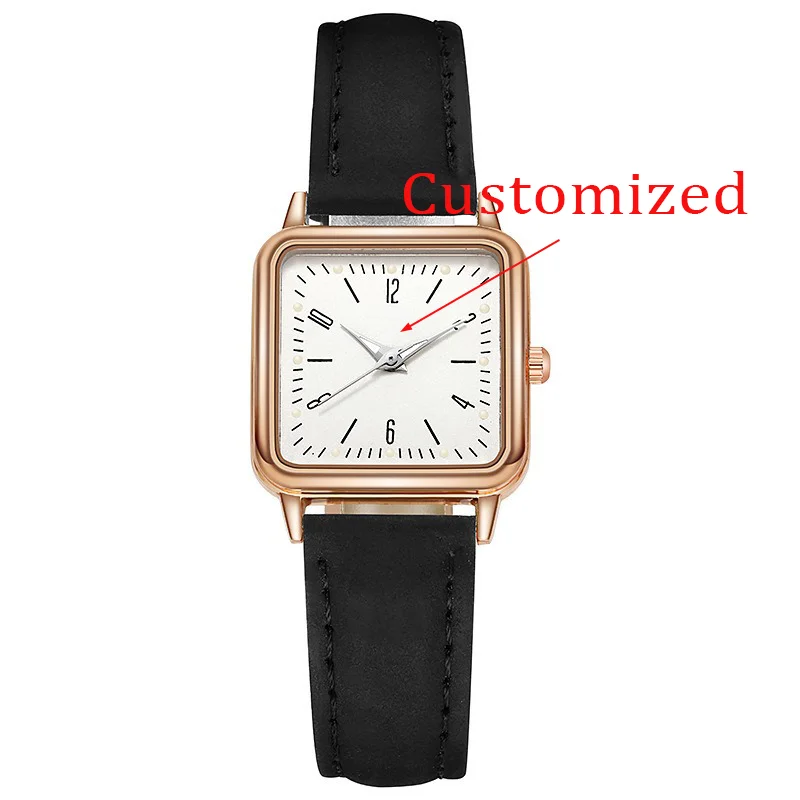 Ultra-Thin Waterproof Retro Quartz Watch Simple Casual Atmosphere Design Customizable Men's And Women's Couple Watch