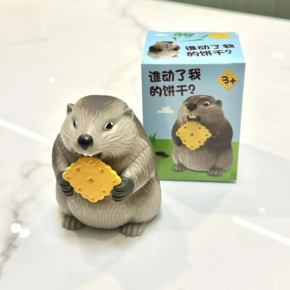 

Screaming Marmot Prank Toy Funny Sounding Toy Cute Animal Gag Gift for Office/Home Pranks Stress Relief Novelty Toy