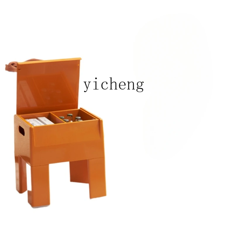 

ZK Home Shoe Changing Stool Children's Mid-Ancient Storage Storage Low Stool Creative Wearing Shoes Small Bench