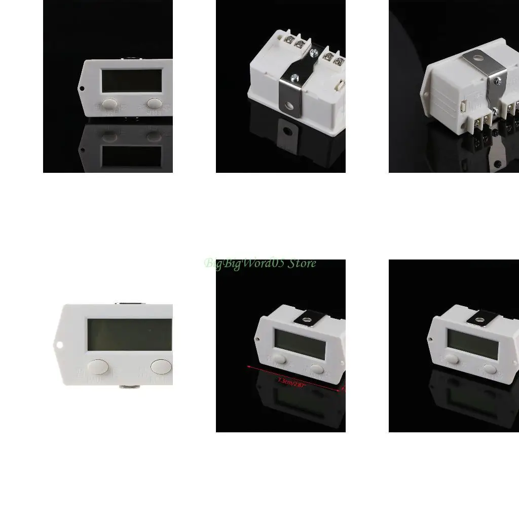 

24TE Счетчик магнитной индукции Цифровой электронный счетчик ударов 5-значный ЖК-дисплей