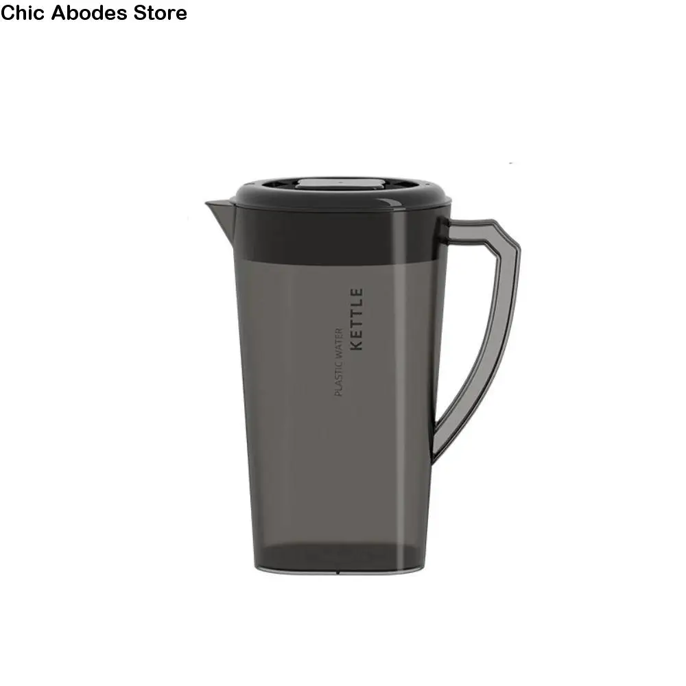 

Drinkware Large Capacity Cold Water Kettle Heat Resistant Fall-resistant Pitcher Plastic 1.3/2.2/3L Juice Jug Refrigerator