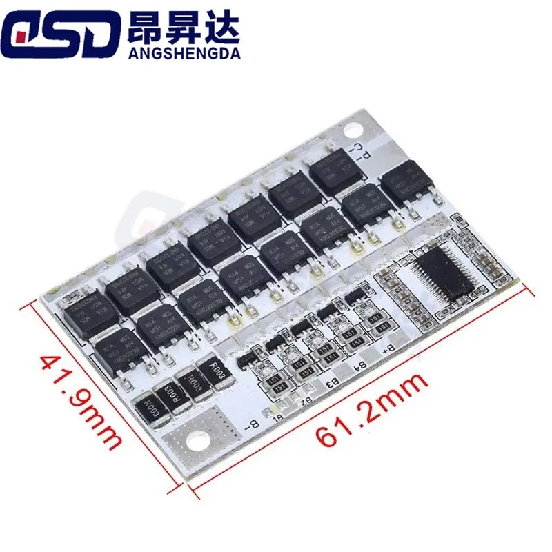 1 قطعة 5S 4S 3S BMS 100A 21V 18V 16.8V 12V 18650 ليثيوم أيون LMO الثلاثي بطارية ليثيوم حماية لوحة دوائر كهربائية شحن التوازن #1