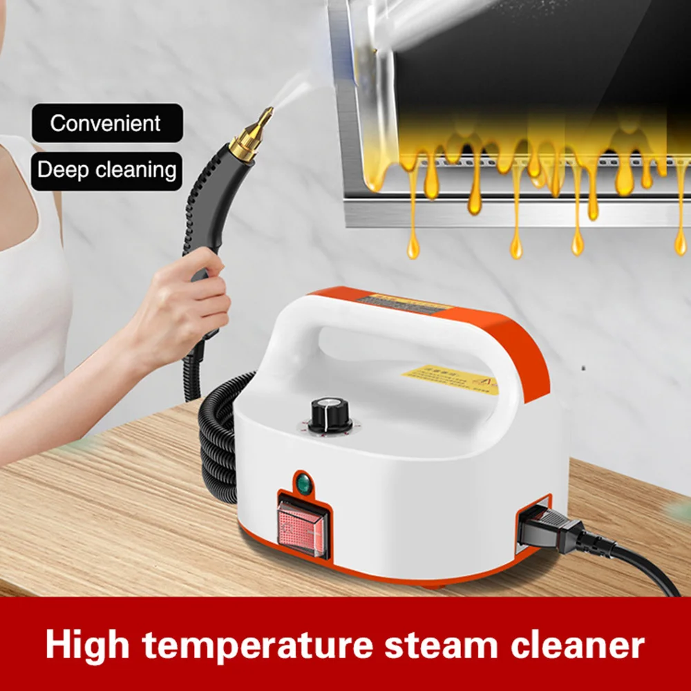 Limpador a vapor de alta pressão Ajuste de saída de vapor de 6 velocidades 4,5 bar Limpadores a vapor de alta pressão