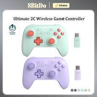 8BitDo Ultimate 2C Wireless Gaming Controller，Gamepad with Hall Effect for PC, Windows 10, 11, Steam Deck, Raspberry Pi, Android