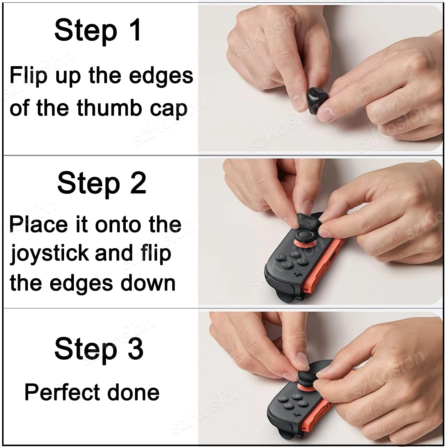 4PCS For Switch 2 No-Slip Silicone Thumb Grips Caps Joystick Cover Enhanced Game Grip for NS Switch2 Gaming Accessories