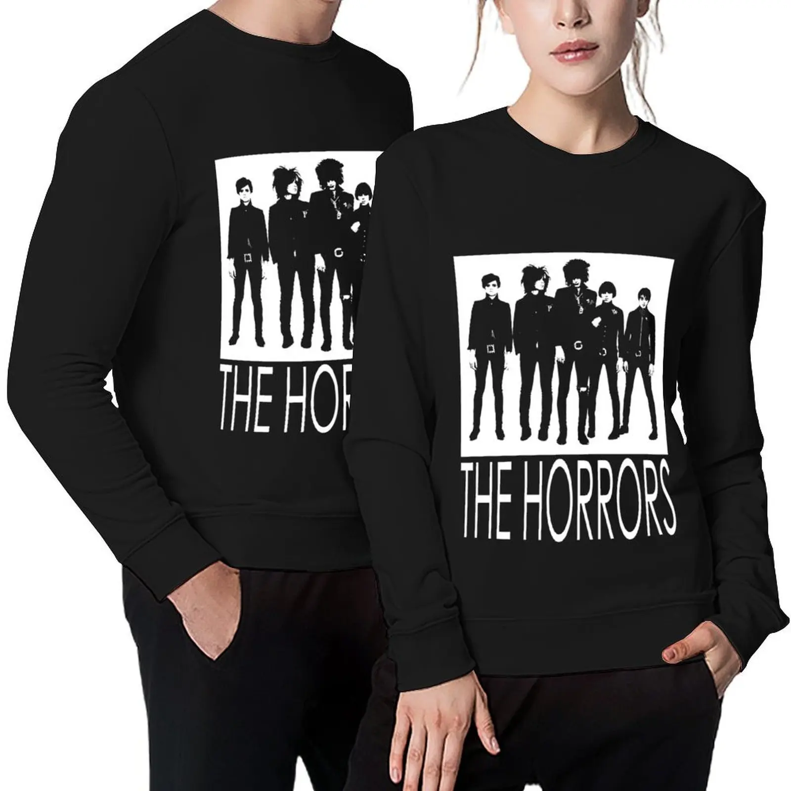 

Horrors Pullover men's coat clothes for men mens designer clothes anime clothing hooded sweatshirt