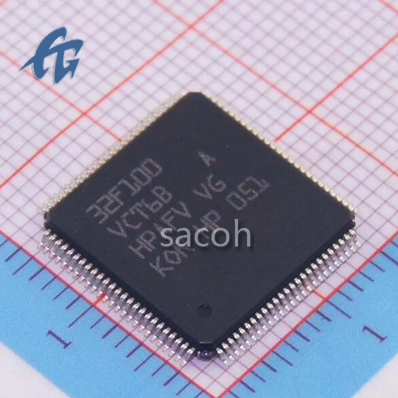 (SACOH STM IC Mircocontroller) STM32F100VCT6B 2Pcs 100% Brand New Original In Stock