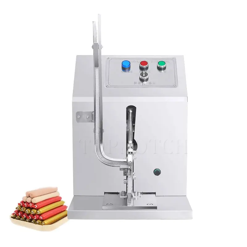 

Automatic Electric Single U Shape Vegetables Plastic Bag Sealing Tying Clipping Machine Sausage Clipper