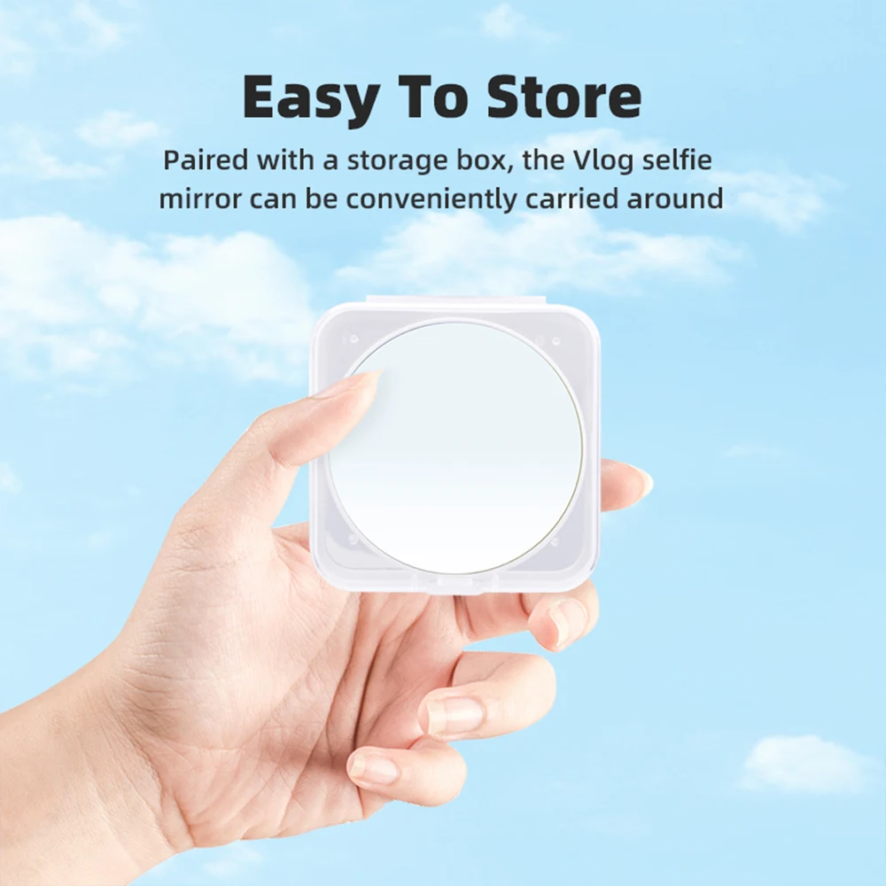磁気 Selfie ミラー Magsafe スマートフォン Selfie ミラー ミニポータブルブースター Selfie Vlogging 写真アクセサリー