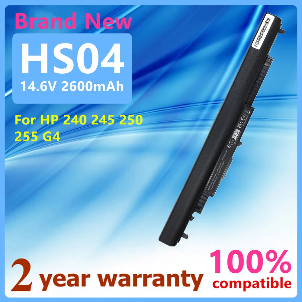 HS04 HSTNN-PB6S HSTNN-PB6T HSTNN-LB6U HSTNN-LB6V Laptop Battery For HP 250 255 256 246 245 240 G4 Pavilion 14-ac000