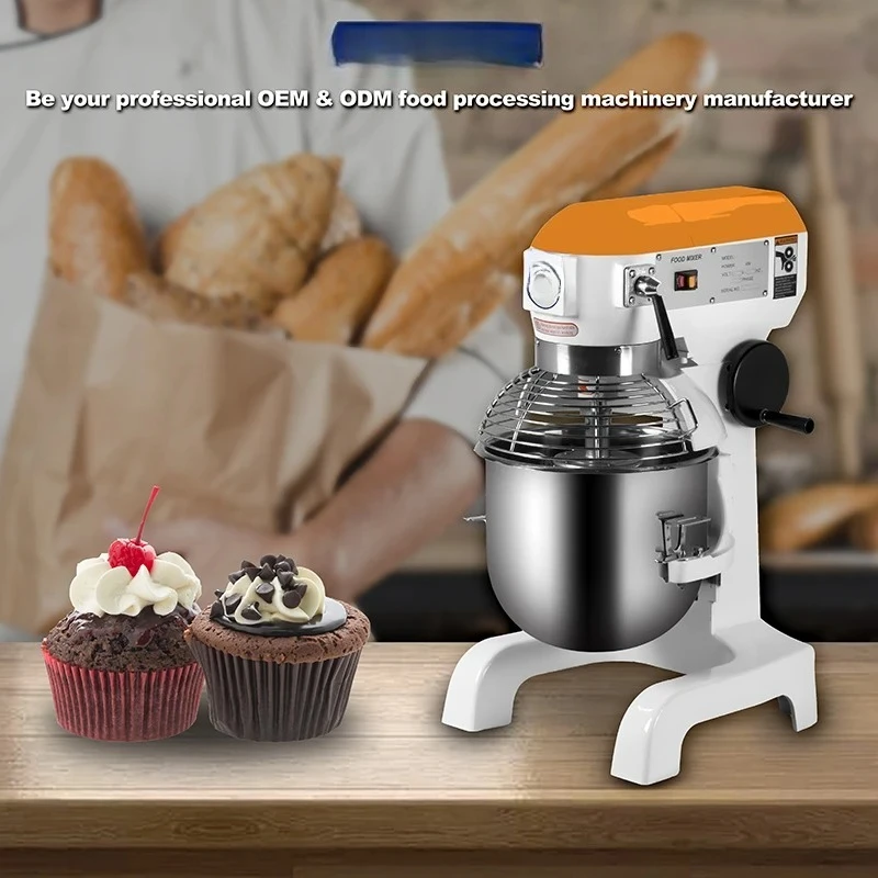 

10l 15l 20l 30l 40l 50l 60l 80l 100l Food Mixer and Cake Dough Mixer with Stainless Steel