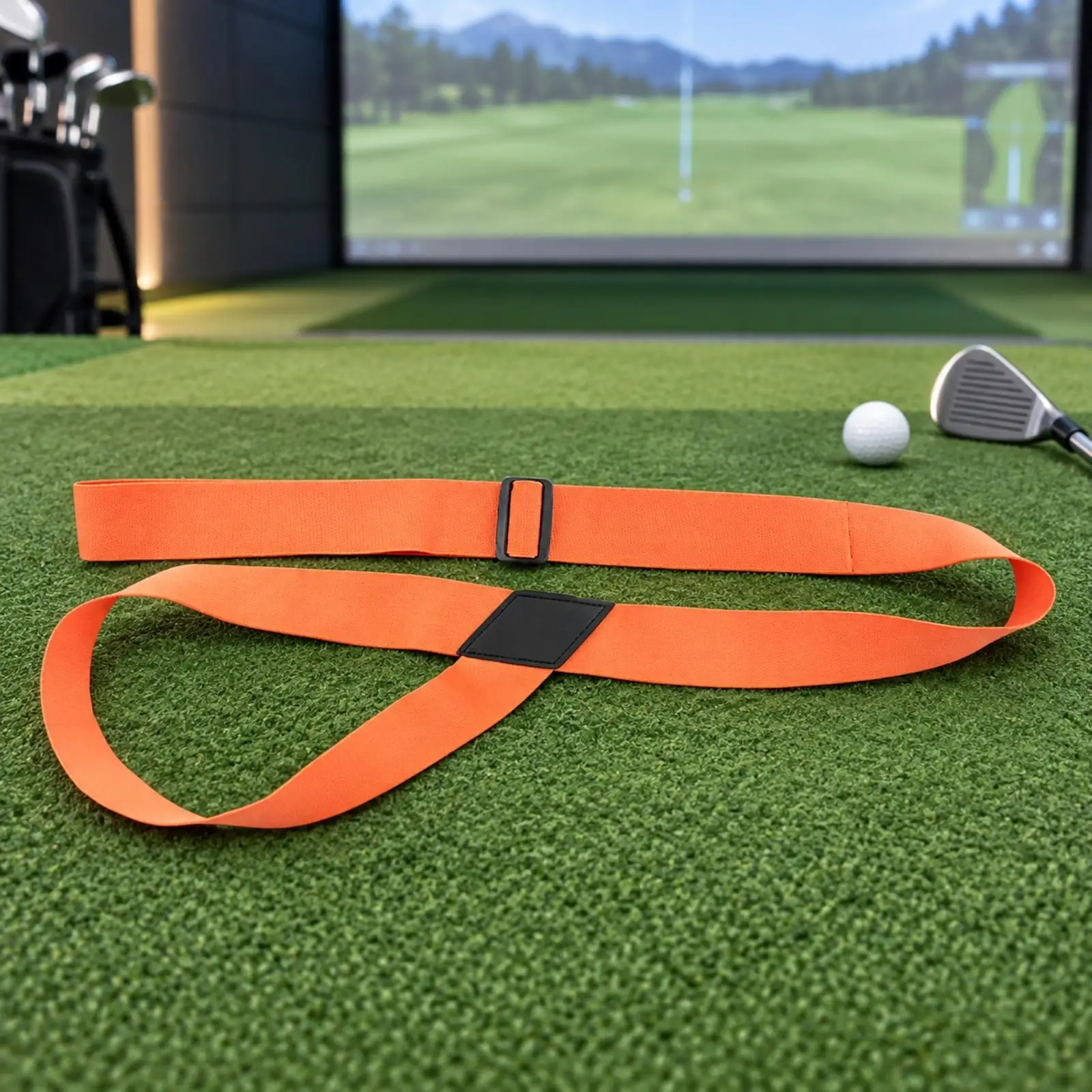Lightweight Golf Swing Training Belt Adjustable Buckle Posture Corrector for Golf Practice Aid Home Training Equipment Sports