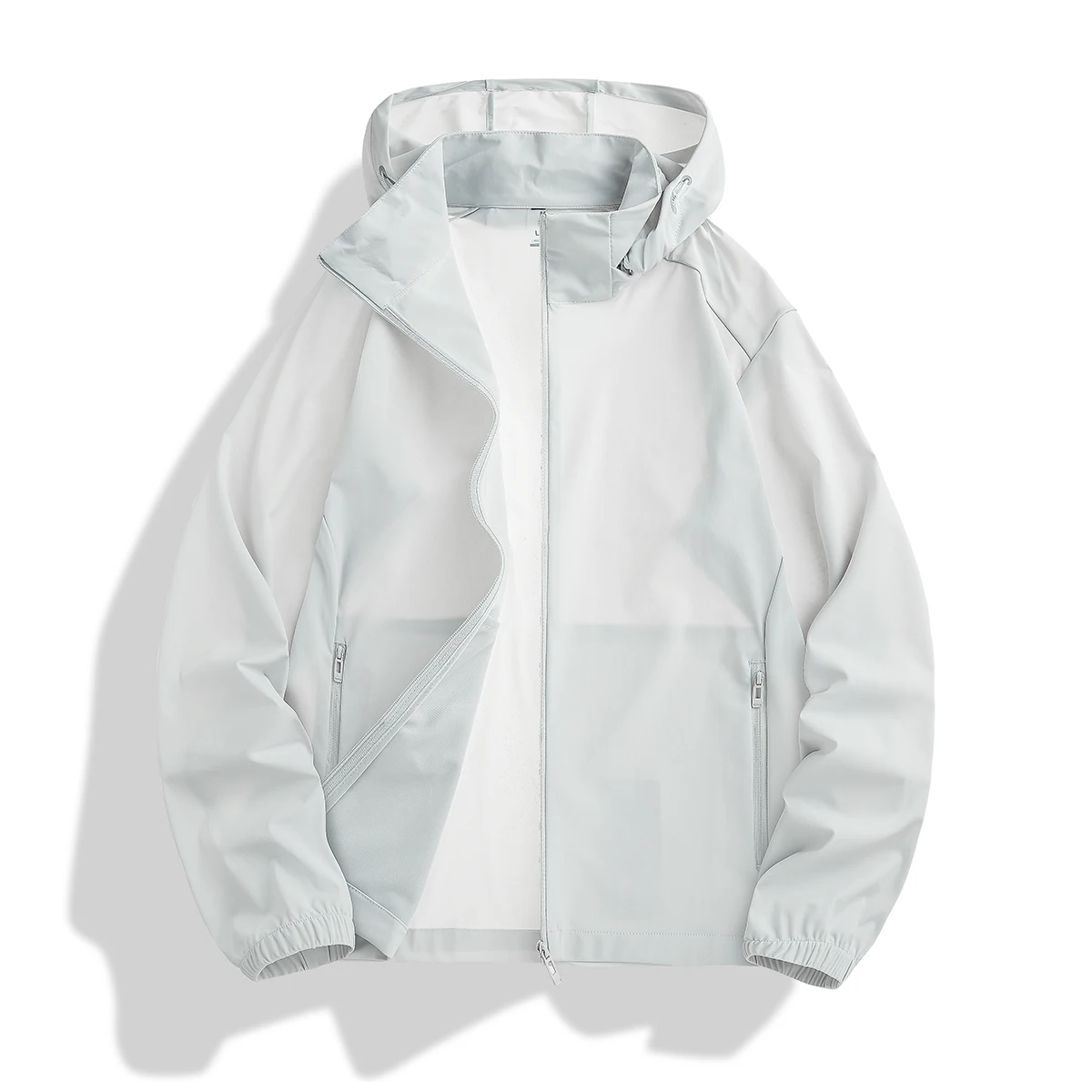 Couple Outdoor Tennis Sports Fashion Ice Silk Sunscreen Jacket Summer Outdoor UV Protection Lightweight Breathable Skin Clothes