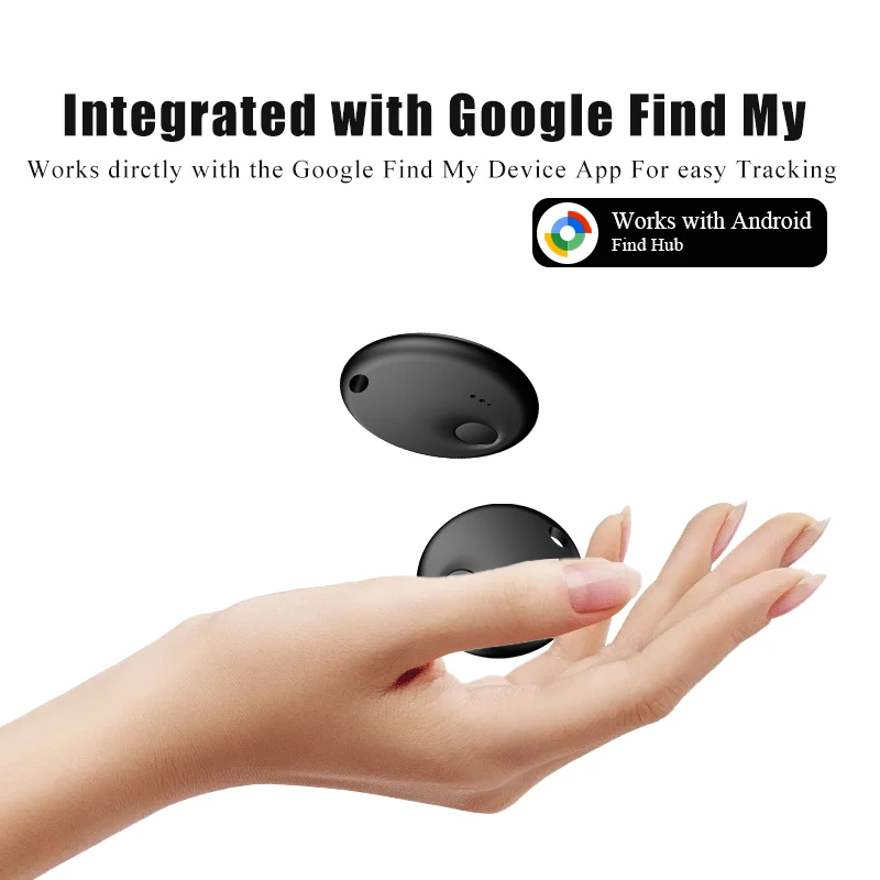 Anti-loss Locator for Android Google Find My Hub Locator Air Tag Bag Car Tracking Device Tracker Bicycle Electronics Security