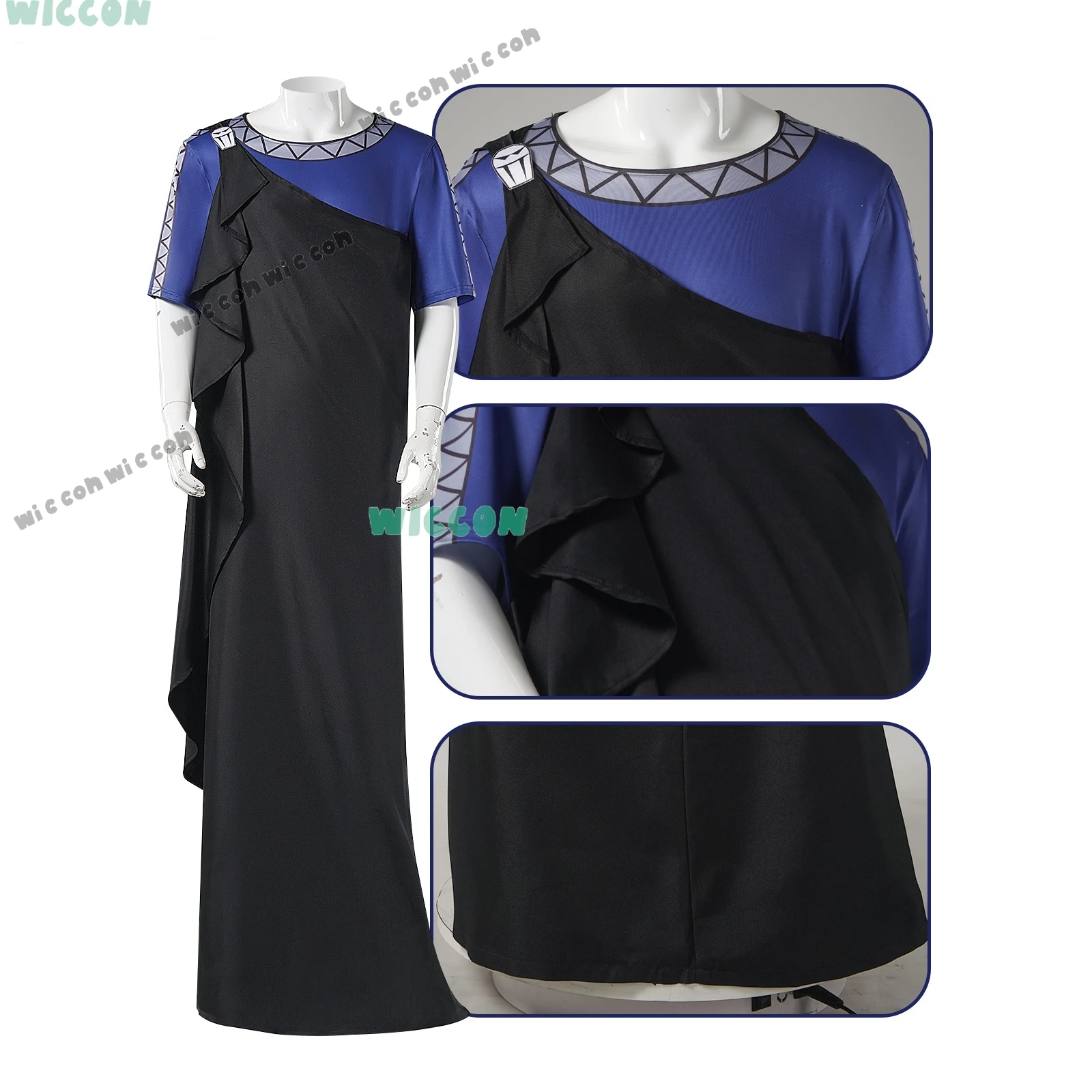 فستان وردي كارتوني ملابس هرقل كوس ميجارا هاديس أزياء تنكرية للجنسين رداء أسود للهالوين بدلات لعب الأدوار