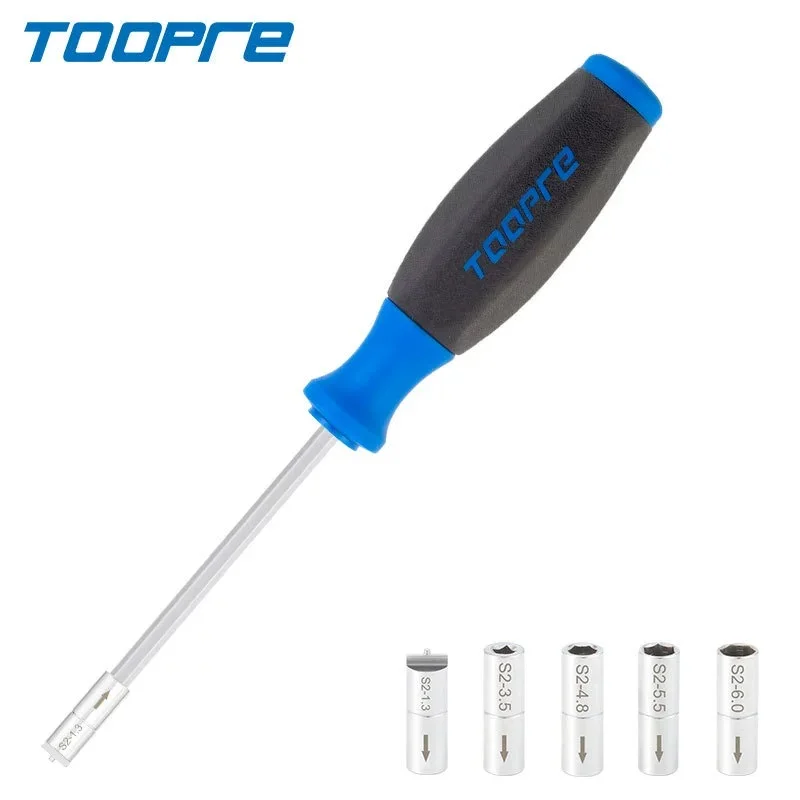 

TOOPRE Bicycle Internal Nipple Spoke Wrench Concealed Spoke Cap Installation And Removal SleeveRing Adjustment Tool