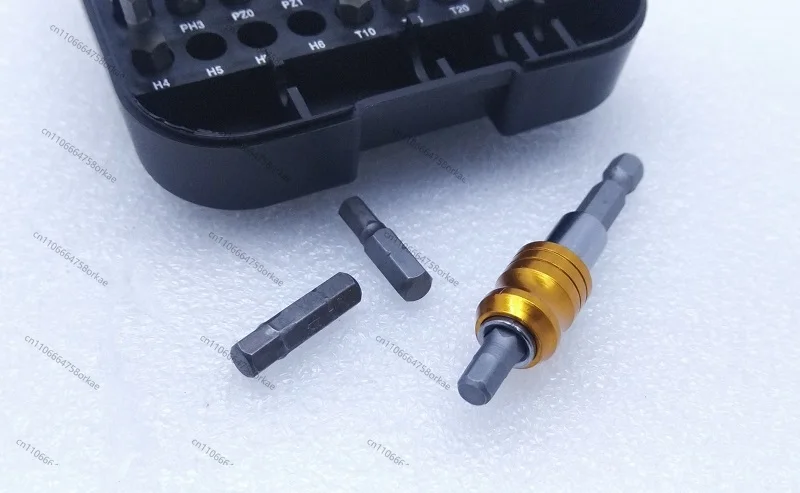32pcs/set Magnetic Screwdriver set Extension rod Crv L25mm  Torx, Pozidriv, Phillips, Slotted, Hex