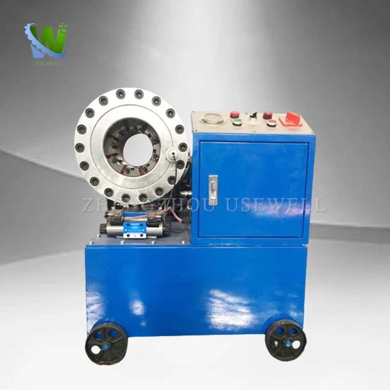 

Automatic Steel Pipe Shrinking Machine Hydraulic Pipe Buckle Press Steel Wire Rope Sleeve Press Pipe Pressing Machine