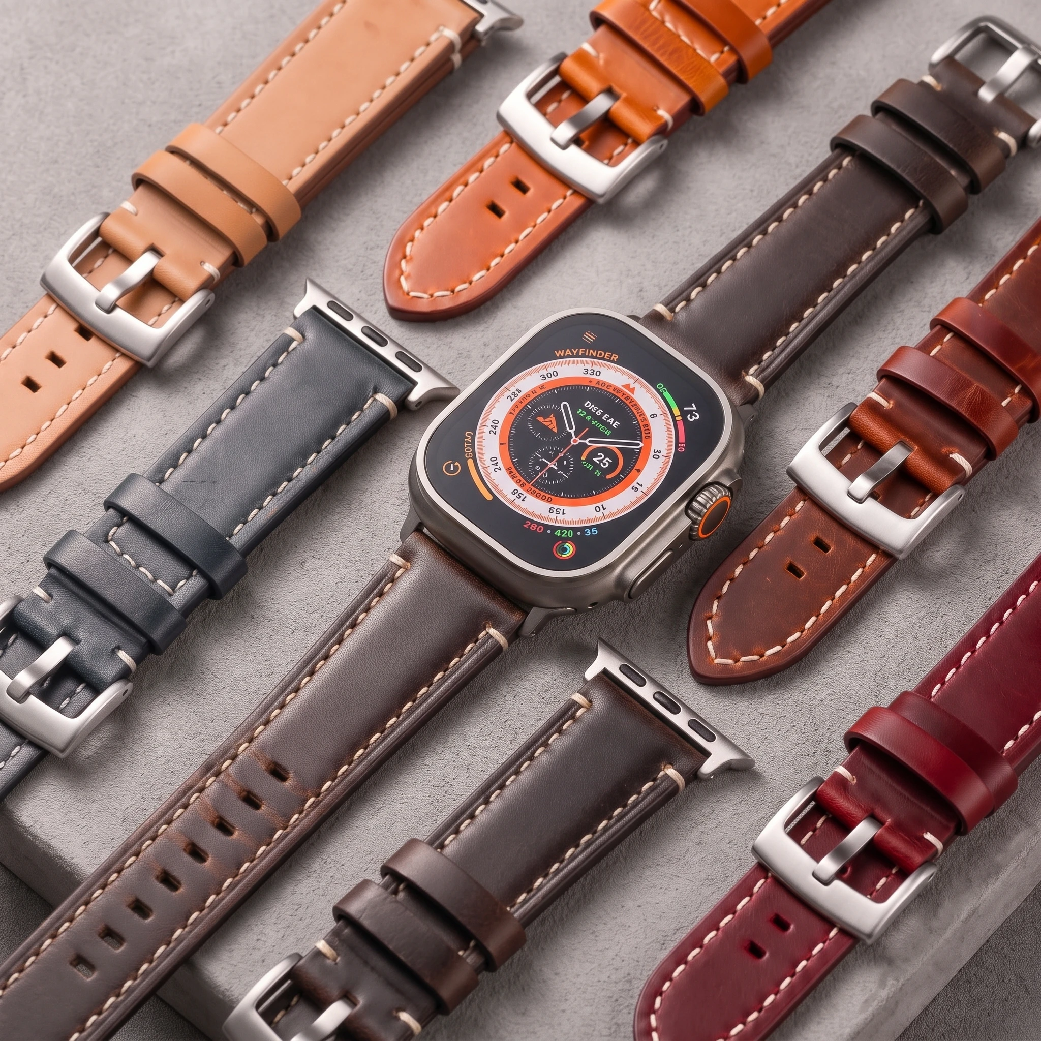 Tali Jam Tangan Kulit dengan L - Vintage Watch Collecting ulasan dan harga