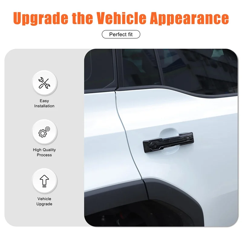 

Накладка на боковую дверную ручку автомобиля для Toyota Land Cruiser 250 Prado LC250 2024, аксессуары для внешней дверной ручки