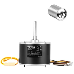 SucceBuy Condenser Fan Motor 208-230V 1075RPM OEM Standard Upgraded Condenser Single Phase Motor Explosion-proof Capacitor