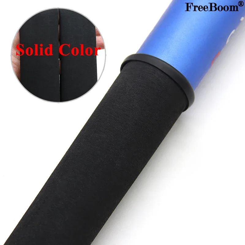 1.6m/Piece Solid Color Non Slip Heat Shrink Tube Anti-slip Insulation Sleeve 20/22/25/28/30/35/40mm Waterproof Fishing Rod Wrap