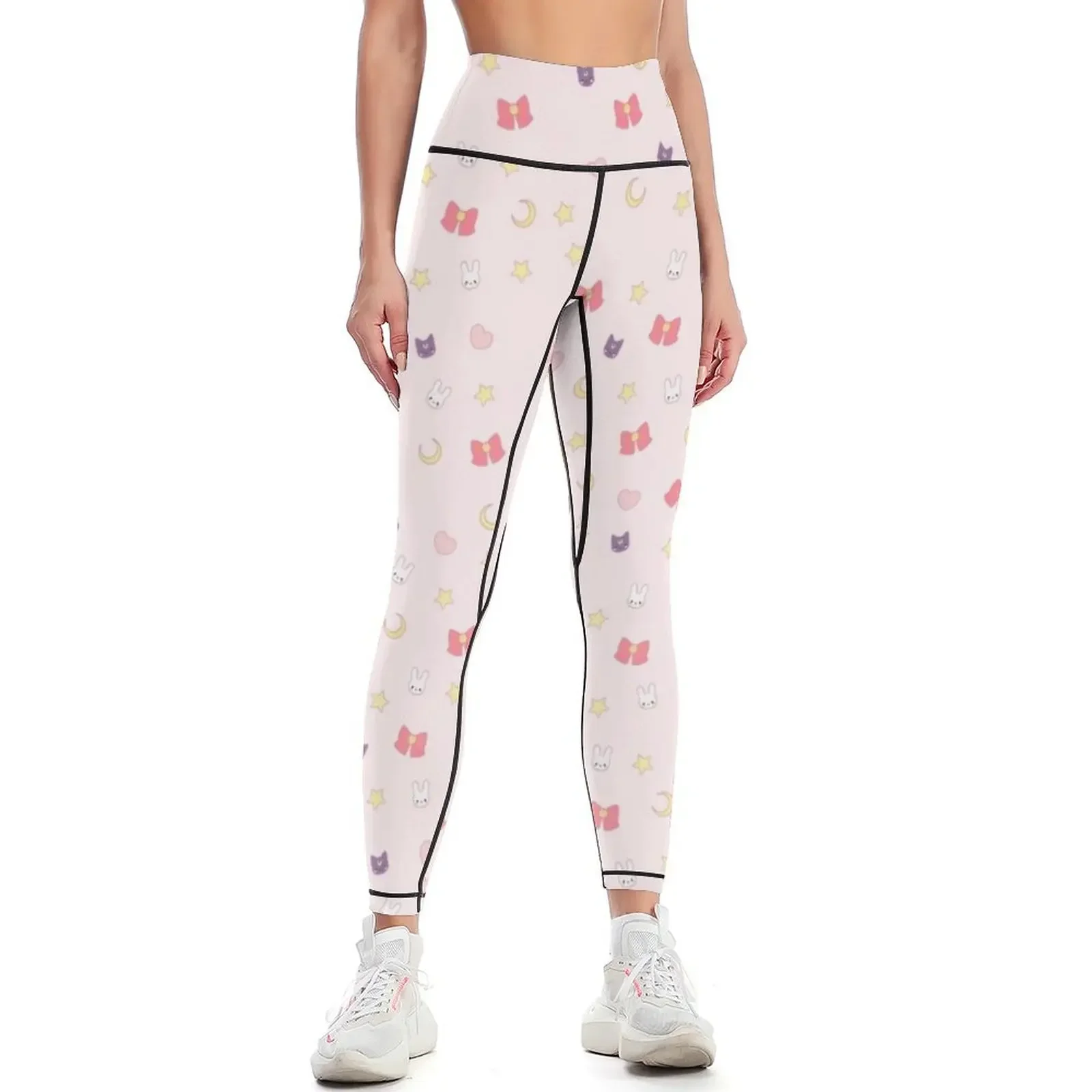 

Moon Bunny Leggings flared sports for push up Women sports high waist Womens Leggings