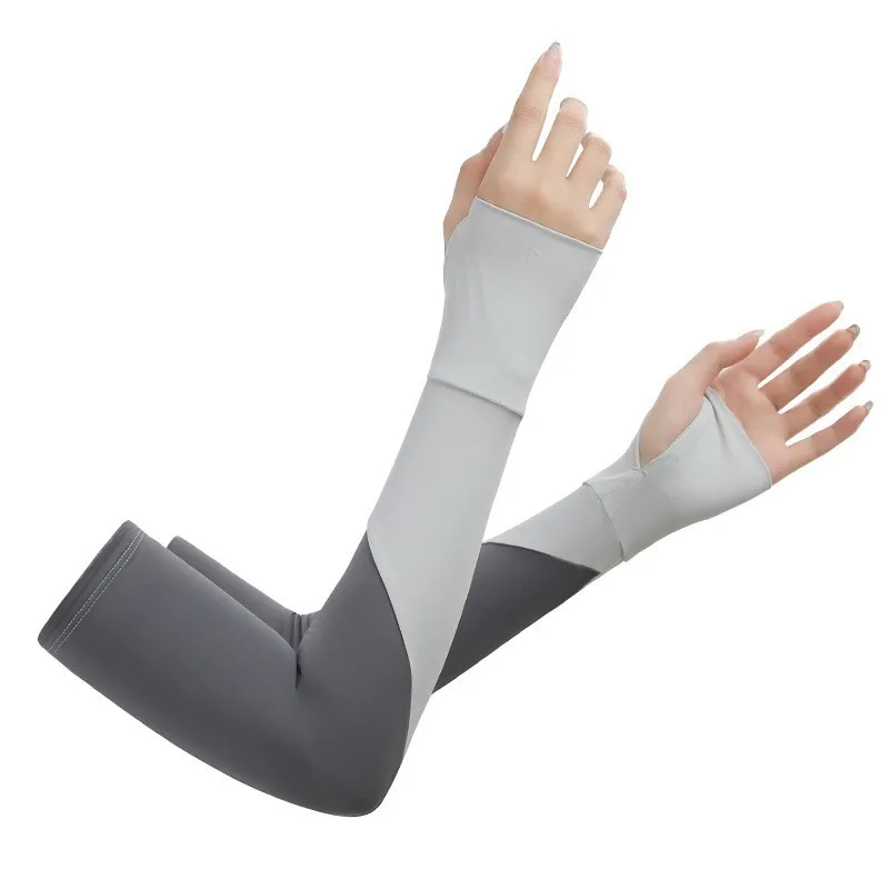 

1 Pair Cooling Arm Sleeves, UV Sun Protection Arm Cover for Cycling Driving Running Golf Outdoor Activities