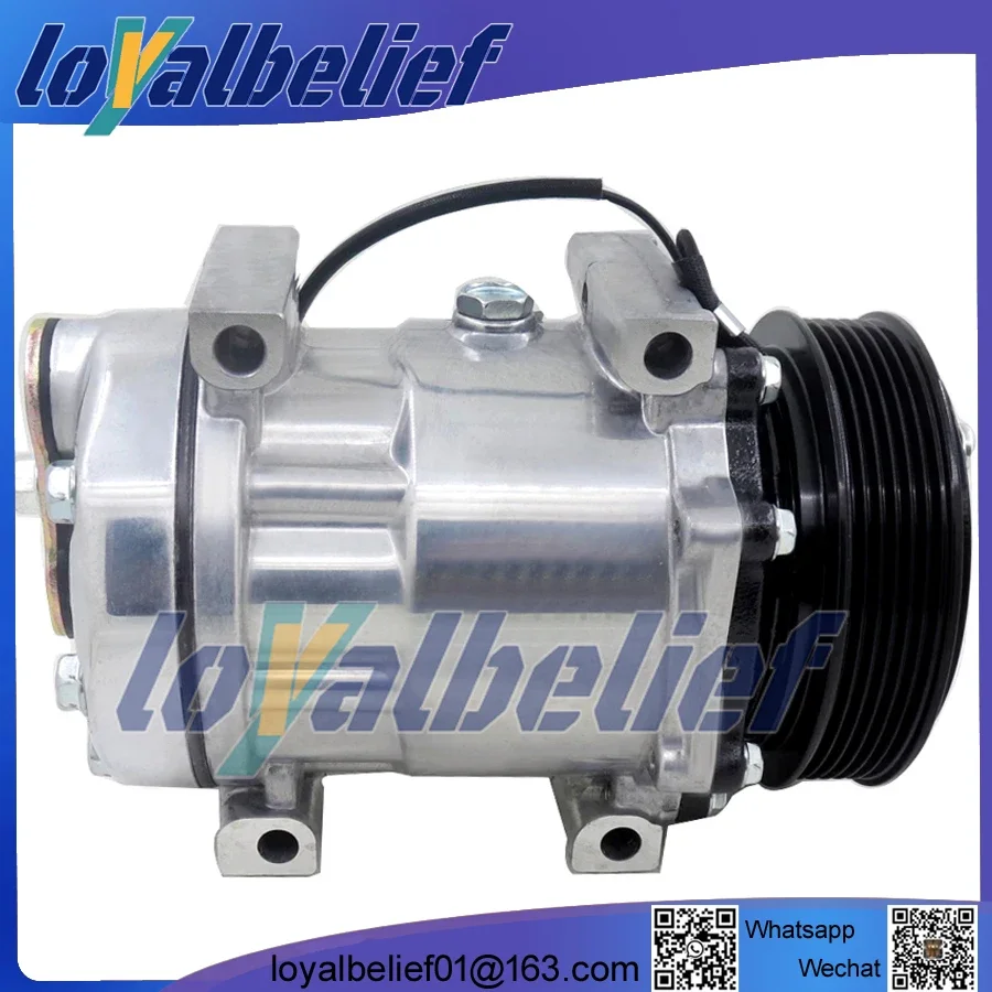 Air AC Compressor For Farm Off Road Massey Ferguson 8244 709 SD7H15 1201366 4281803M1