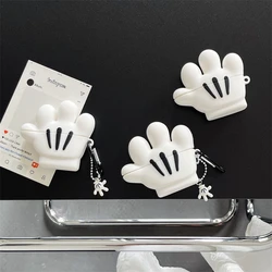 Disney 3D Mickey Palm Earphone Cover For Apple AirPods 1 2 3 Generation For Airpods Pro/Pro2 Wireless Bluetooth Headphone Case
