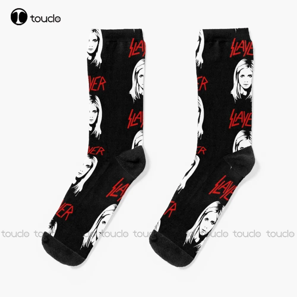 Slayer Buffy The Vampire Slayer Buffy Summers Socks American Flag Socks Christmas Gift Comfortable Best Girls Sports Funny Gift