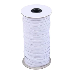 Briaded Elastic Band Rope 70/100/200 Yards Braided Stretch Strap Cord Roll for Sewing and Crafting IMNT