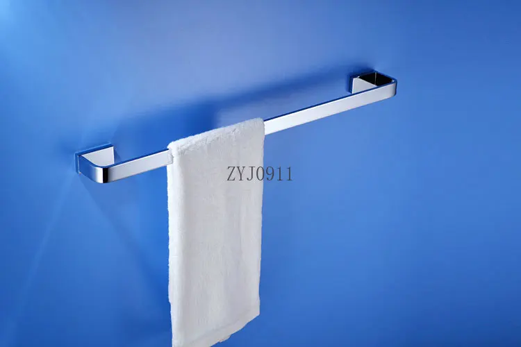 All-copper towel bar, bathroom towel rack, bath towel bar, bathroom hardware pendant.