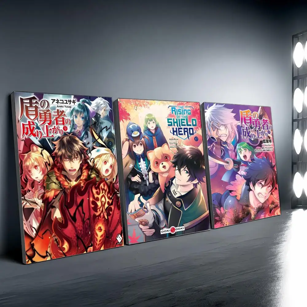 Anime The R-Rising of the S-Shield Hero Painting Calligraphy Modern Canvas Wall Art for Bedroom & Living Room | Home Decor Gift