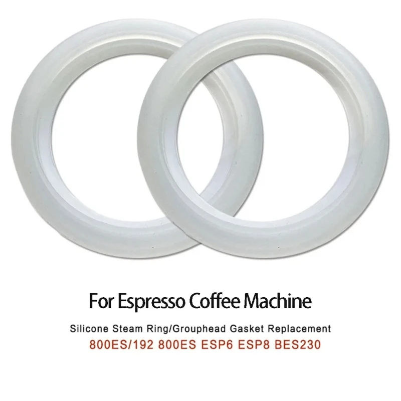 5 шт. силиконовые уплотнительные кольца, прокладка головки кофемашины для эспрессо, сменный аксессуар, уплотнения для кофемашины