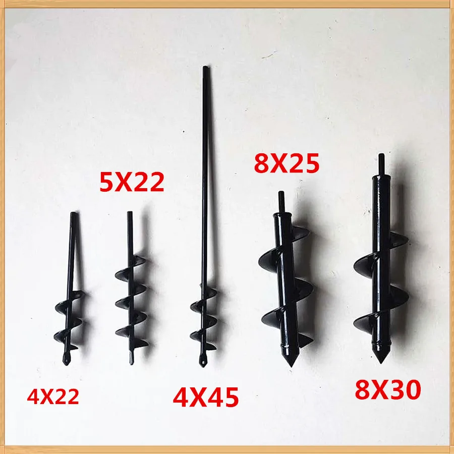 

Hot sellingDirect sales Garden vegetable loosening soil drill bit Planting flower drilling bit Ground drilling machine accessories Portable auger bit Drill pipe