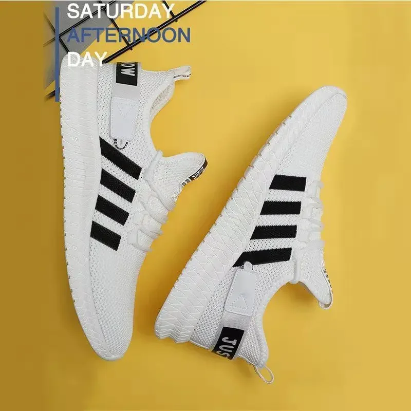 

2025 Men's Vulcanize Shoes Summer Ultra-light Breathable Gym Sports Walking Shoes Boys Sneakers Zapatillas Hombre Deportiva