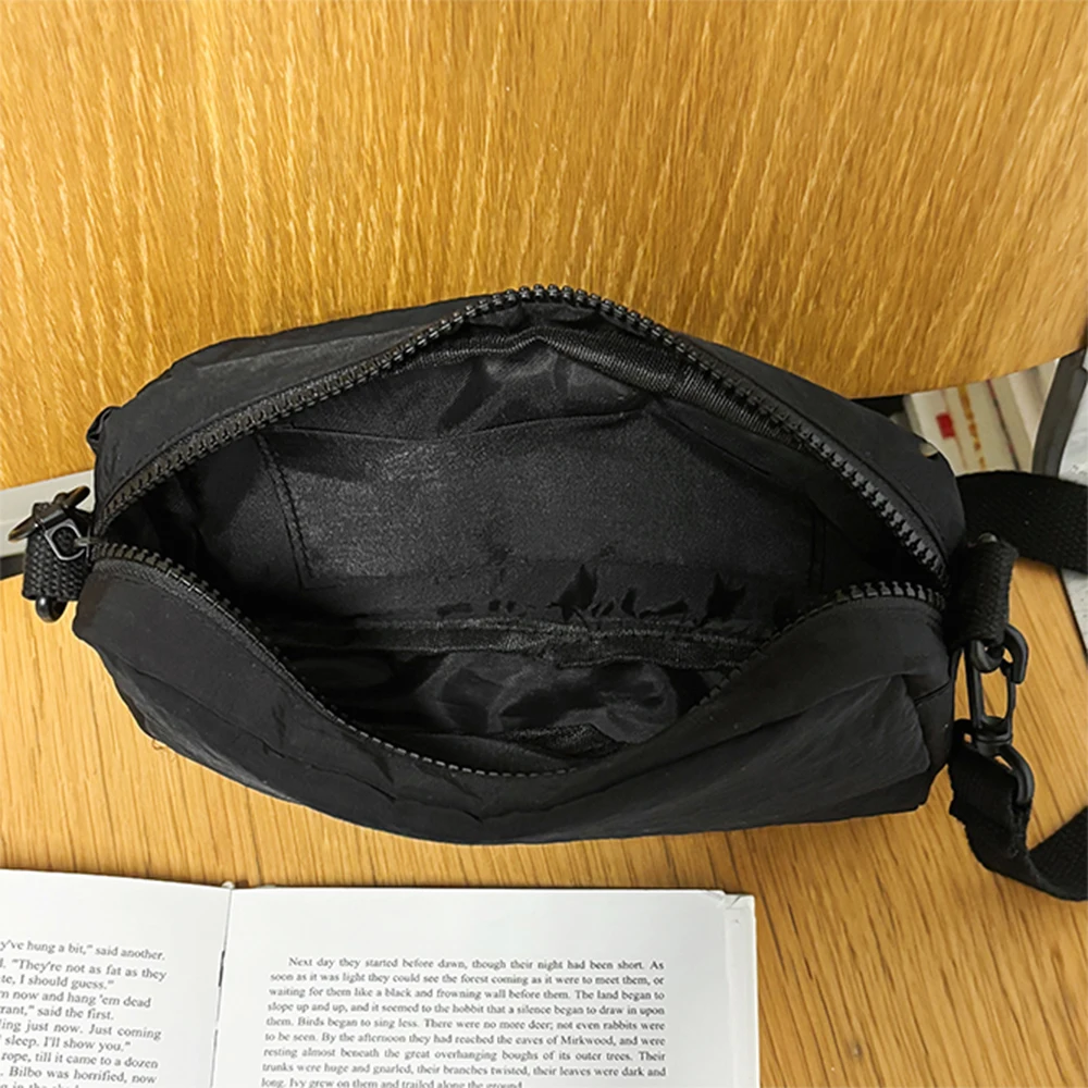 Sport-Umhängetasche, Design im Arbeitsbekleidungsstil, einzelne Umhängetasche, multifunktionale leichte Brusttasche, Handytasche – Detail 13
